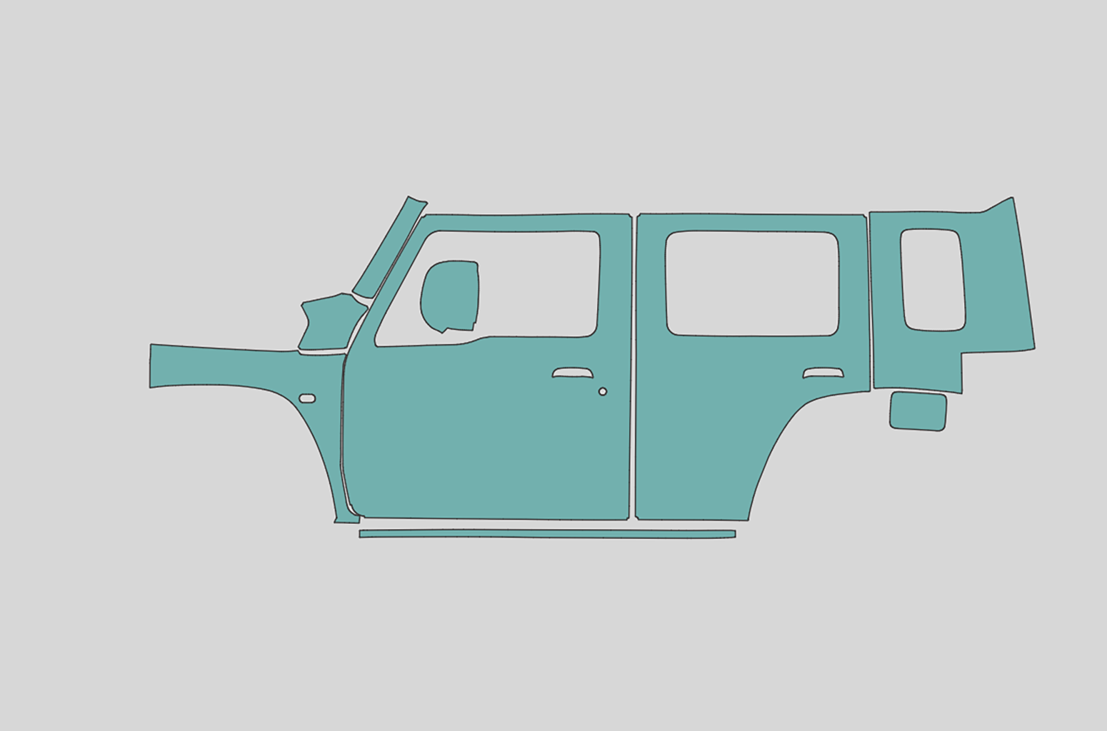 Maruti Suzuki Jimny Exterior Precut
