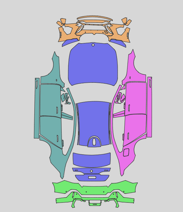 5 Series SWB Sport Exterior Precut