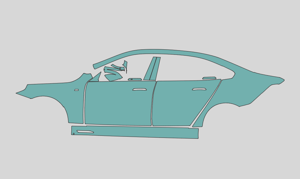 5 Series SWB Sport Exterior Precut